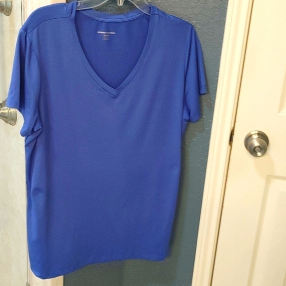 NWOT Amazon Essentials XL Blue Tee - Picture 7 of 7